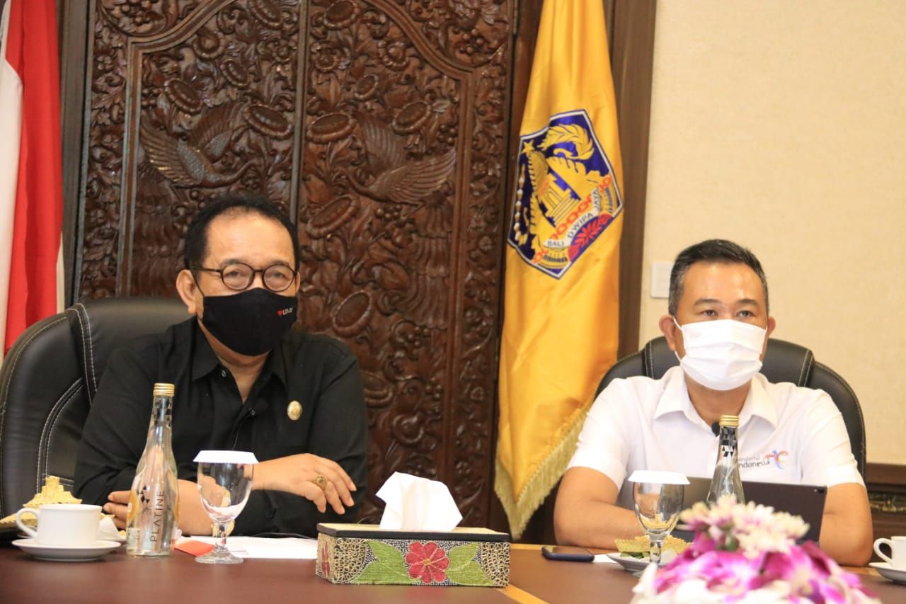 podiumnews.com-Cok Ace - Konjen Tiongkok Bahas Soal Penerimaan Wisatawan Antar Kedua Negara